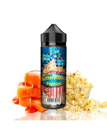 Fizzy Juice Butterscotch Popcorn 100ml+ Nicokits Gratis - Fizzy