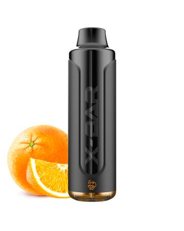 Fizzy ORANGE X-Bar MAX - 6500 Puffs - POD Desechable SIN NICOTINA