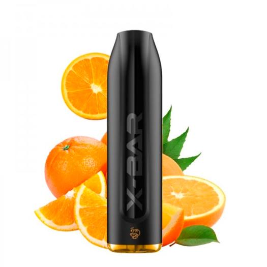 Fizzy Orange X-Bar PRO 1500 Puffs - POD Desechable SIN NICOTINA