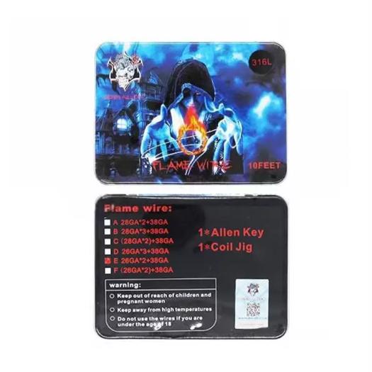 Flame wire E SS316L10FT (26GA*2+38GA) - Demon Killer