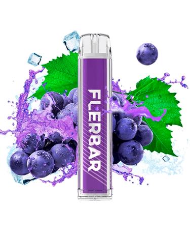 Flerbar Desechable GRAPE 20mg