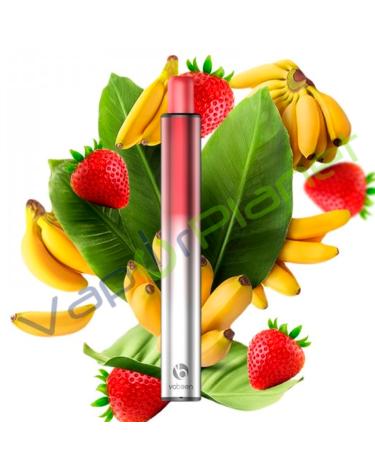 Flex Puff 2ml 20mg Strawberry Banana - Vabeen - POD DESECHABLE 700Puff