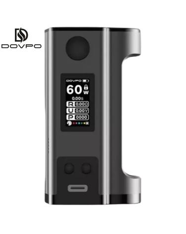 Flipside Solo 100W | Squonk | Dovpo (Flipside Bottle Incluida) GUN METAL