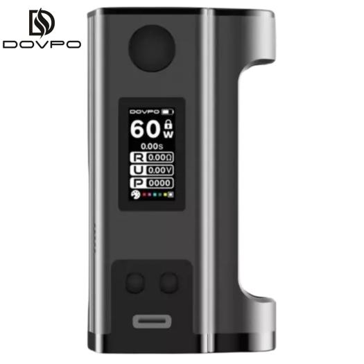 Flipside Solo 100W | Squonk | Dovpo (Flipside Bottle Incluida) GUN METAL