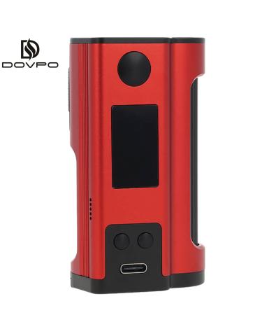 Flipside Solo 100W | Squonk | Dovpo (Flipside Bottle Incluida) RED