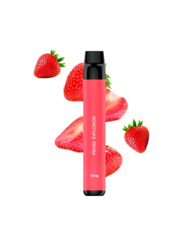 FRAISE EXPLOSION 2000 Puff - Flawoor Max - POD DESECHABLE - SIN NICOTINA