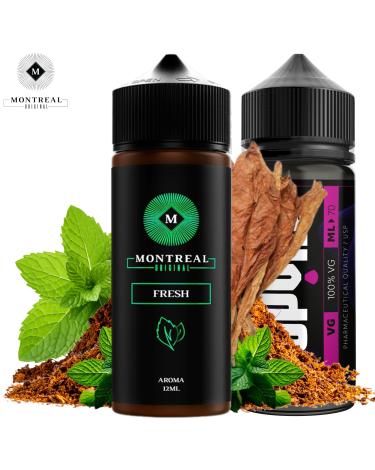 FRESH 12ml/120 (Longfill) Montreal Original + 70ml VG
