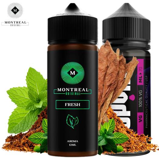 FRESH 12ml/60 (Longfill) Montreal Original + 70ml VG