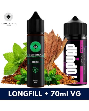 FRESH 16ml/60 (Longfill) Montreal Original + 70ml VG