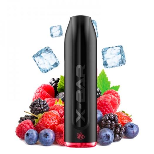 Fresh Berry X-Bar PRO 1500 Puffs - POD Desechable SIN NICOTINA