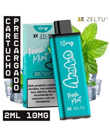 Fresh Mint Cartucho Precargado con Líquido ZELTU X³