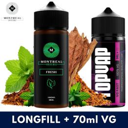 FRESH Montreal Original Aroma 30ml (Longfill) + 70ml VG Fast