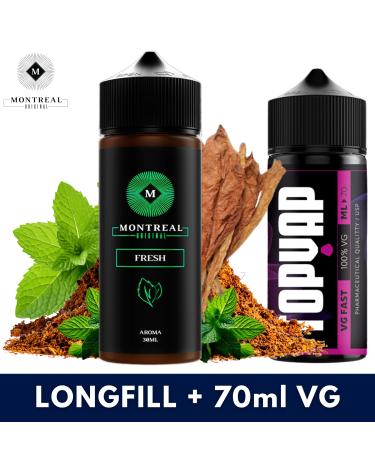 FRESH Montreal Original Aroma 30ml (Longfill) + 70ml VG Fast