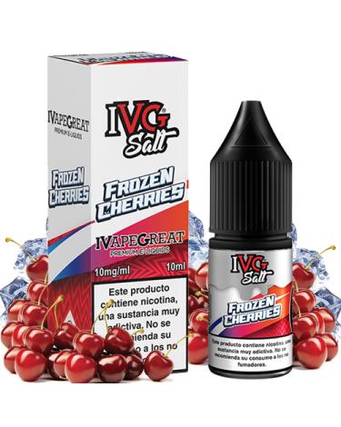 FROZEN CHERRIES 10 ml - I VG - Líquido con SALES DE NICOTINA