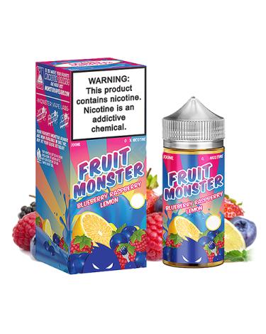 Fruit Monster BLUEBERRY RASPBERRY LEMON No Ice 100ml - Liquidos Fruit Monster