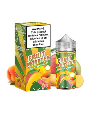 Fruit Monster MANGO PEACH GUAVA 100ml + Nicokits Gratis