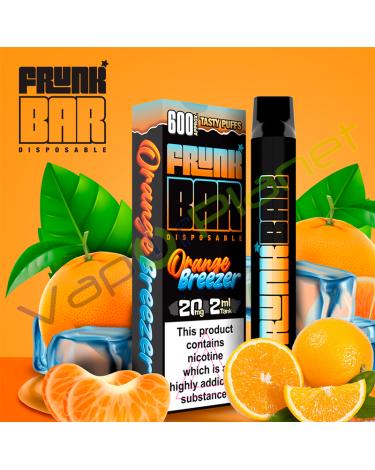 Frunk Bar ORANGE BREEZER 600 Puffs 20mg - POD DESECHABLE