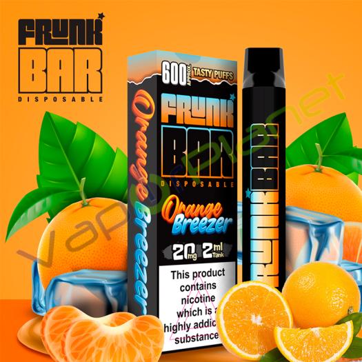 Frunk Bar ORANGE BREEZER 600 Puffs 20mg - POD DESECHABLE