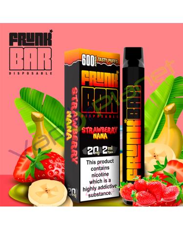 Frunk Bar STRAWBERRY NANA 600 Puffs 20mg - POD DESECHABLE