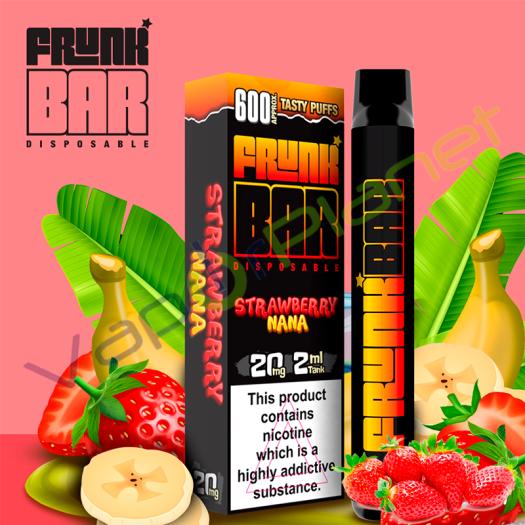 Frunk Bar STRAWBERRY NANA 600 Puffs 20mg - POD DESECHABLE