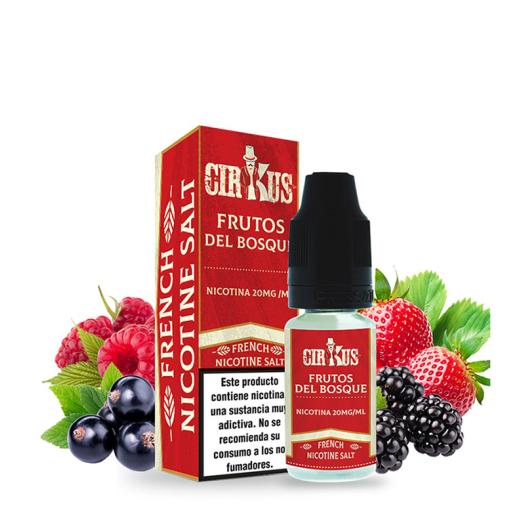 FRUTOS DEL BOSQUE - Cirkus Salt 10 ml - 20 mg - Líquido con SALES DE NICOTINA