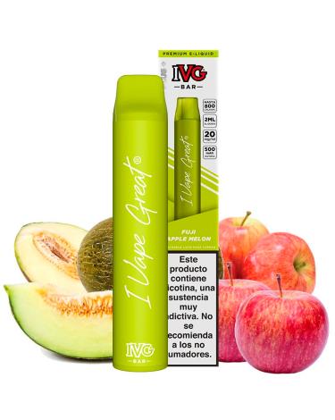 Fuji Apple Melon 600puffs – IVG Bar Plus 20mg – Pod Desechable