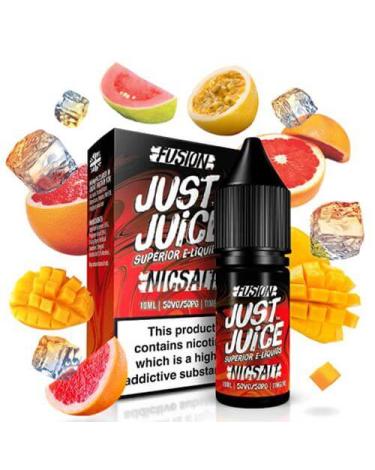 Fusion Blood Orange Mango On Ice - JUST JUICE SALT 10 ml - 5 mg- 11 mg y 20 mg - Líquido con SALES DE NICOTINA