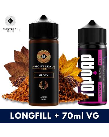 GLORY Montreal Original Aroma 30ml (Longfill) + 70ml VG Fast