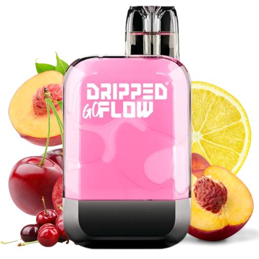 GoFlow Cherry Peach Lemon Dripped Desechable 20mg
