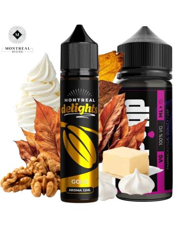 Gold 12ml/60 (Longfill) Montreal Delights + 70ml VG