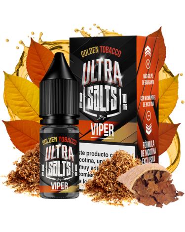 Golden Tobacco 10ml - Ultra Salts by Viper