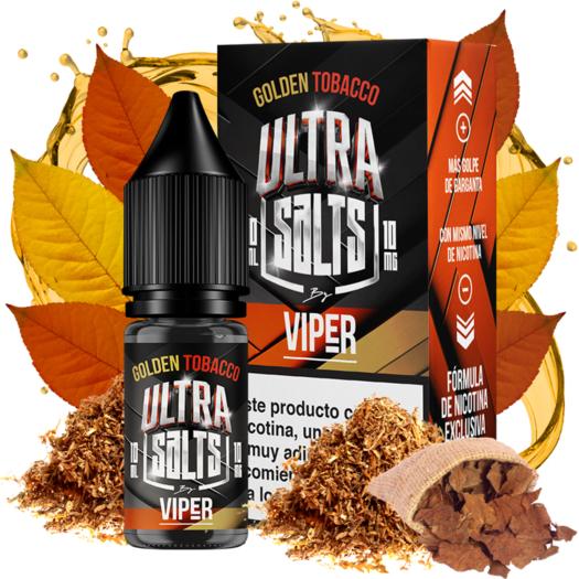 Golden Tobacco 10ml - Ultra Salts by Viper