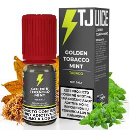 GOLDEN TOBACO MINT T-Juice Salts 10 ml – 10mg y 20mg – Líquido con SALES DE NICOTINA