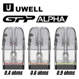GPP ALPHA Cartuchos 0.4/0.6/0.9Ω (3pcs) Uwell
