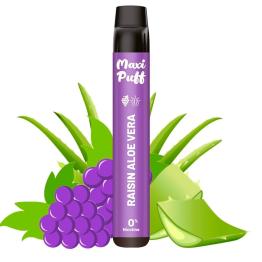 GRAPE ALOE VERA 2500 Puff - Maxi Puff - SIN NICOTINA