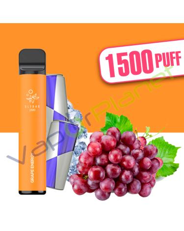 GRAPE ENERGY Elf Bar 1500 4,8ml Pod System - Desechable - SIN NICOTINA