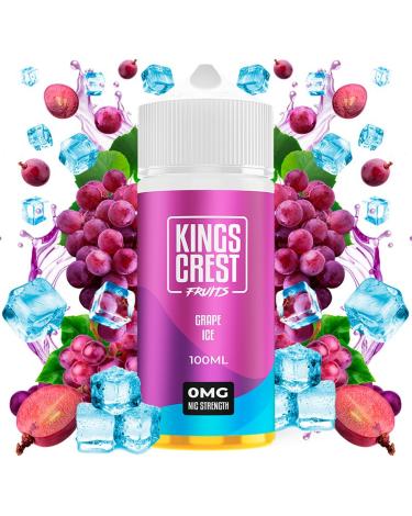 GRAPE ICE 100ml + Nicokit Gratis - Kings Crest Fruits
