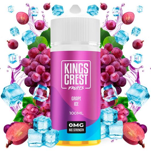 GRAPE ICE 100ml + Nicokit Gratis - Kings Crest Fruits GRAPE ICE 100ml + Nicokit Gratis - Kings Crest Fruits