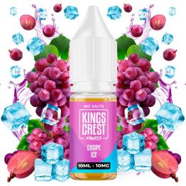Grape Ice 10ml - Kings Crest Salts Fruits