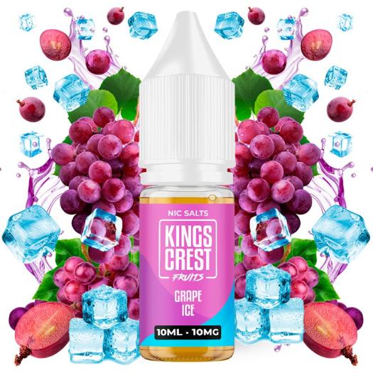 Grape Ice 10ml - Kings Crest Salts Fruits Grape Ice 10ml - Kings Crest Salts Fruits
