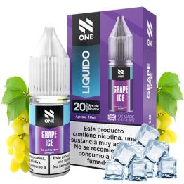 Grape Ice 10ml – Líquido con SALES DE NICOTINA 20mg - N-One