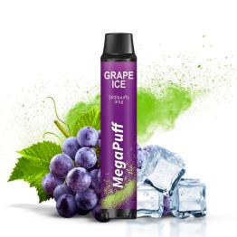 Grape Ice MegaPuff – 3000 PUFF – Desechable SIN NICOTINA