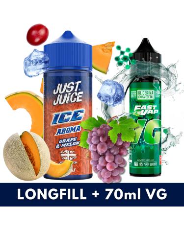 Grape Melon 24ml/120 (Longfill) Just Juice + 70ml VG Fast