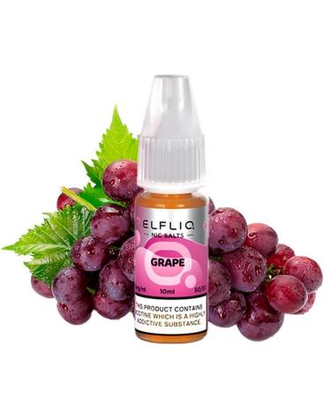 GRAPE Nic Salt 10ml - Elfliq by Elf Bar