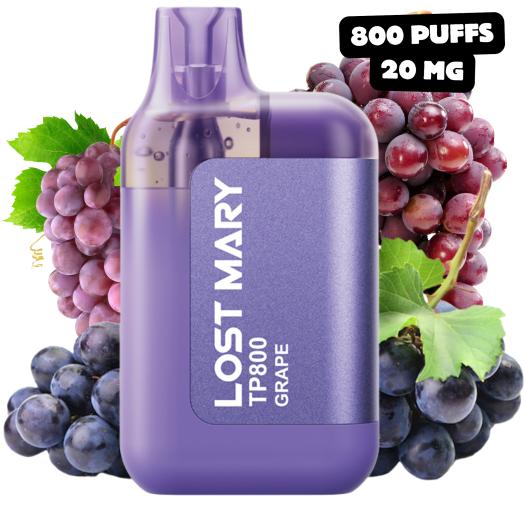 Grape TP800 Lost Mary by ElfBar | 20mg 800 Puffs |