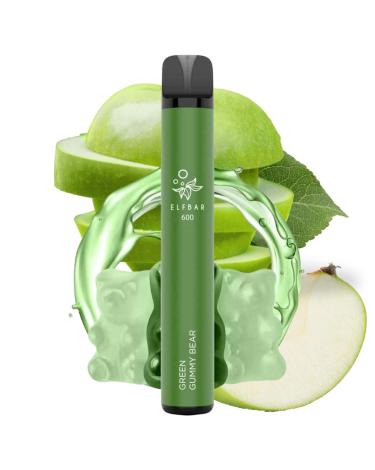 Green Apple (Green Gummy Bear) Elf Bar Pod System 20mg Salt - Desechable