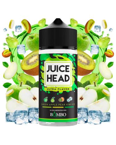 Green Apple Pear Kiwi Ice 100ml + Nicokits - Juice Head & Bombo