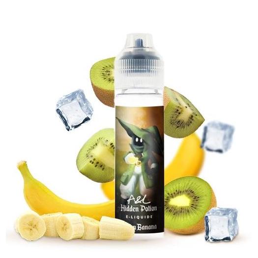 GREEN BANANA - Hidden Potion by A&L - 50 ML + 10 ml Nicokit Gratis