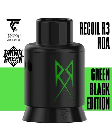 | Green Black Edition | Recoil R3 RDA - Thunder Cloud x Grimm Green