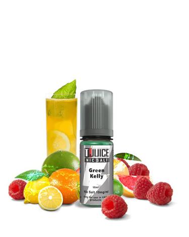 GREEN KELLY- T-JUICE SALT 10 ml - 10 mg y 20 mg - Líquido con SALES DE NICOTINA